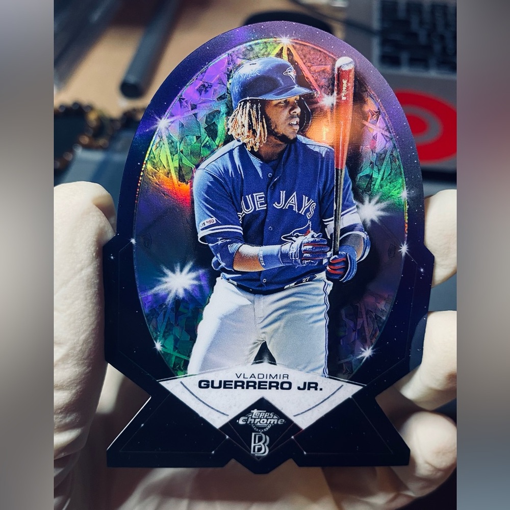 2020 Topps Chrome Ben Baller : Diamond Die-Cut #BDC-10 Vladimir Guerrero Jr RC